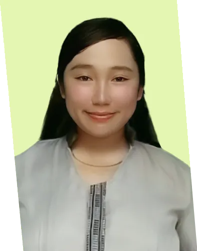 Man in a graduation gown