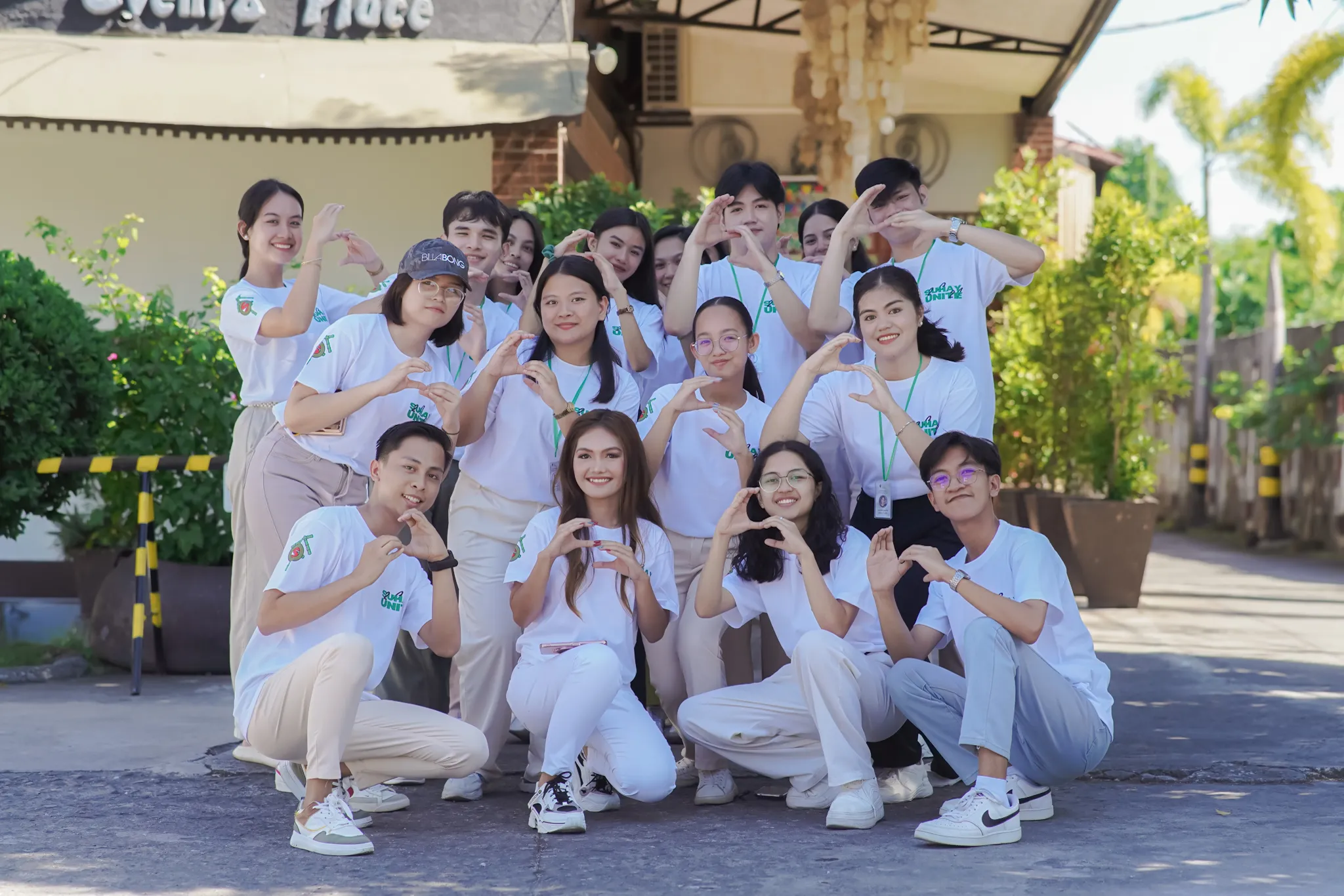 Group of people outdoors